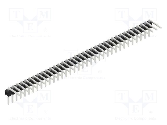 Connector: pin strips; pin header; male; PIN: 35; 2.54mm; THT; 1x35