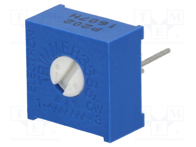 Potentiometer: mounting; single turn,horizontal; 2kΩ; 500mW; ±10%