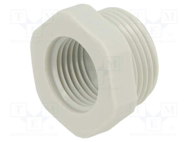 Reduction of threads for glands; Int.thread: PG9; polyamide