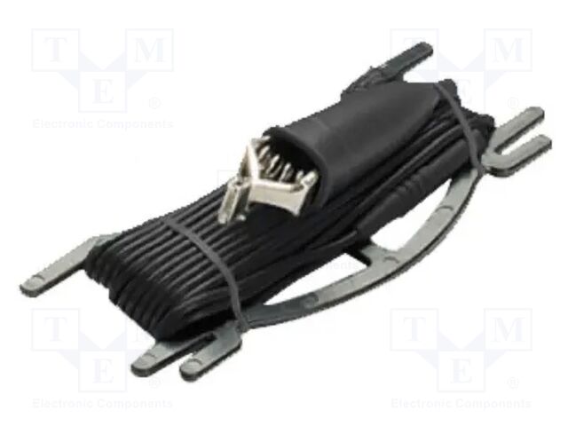 Test lead; black; Works with: CA-6472; 2m
