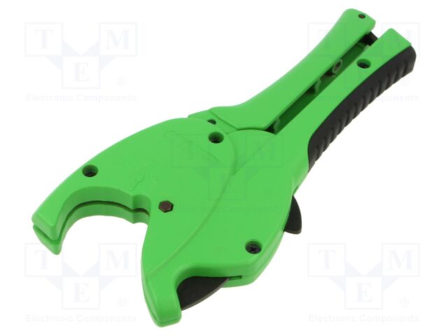 Cutting machine; for cutting plastic pipes; 220mm; Ø42mm max