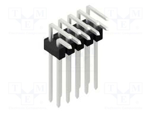 Connector: pin strips; pin header; male; PIN: 10; 2.54mm; THT; 2x5