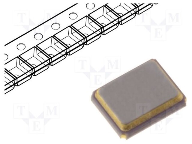 Resonator: quartz; 19.2MHz; ±10ppm; 10pF; SMD; 3.4x2.7x0.8mm