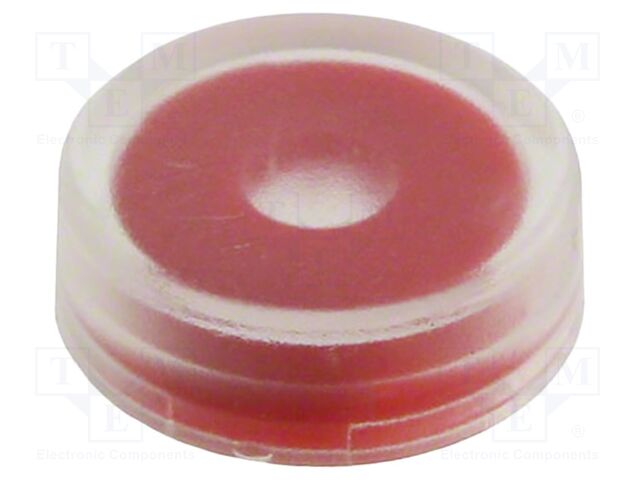 Cap; round; red; TL3240; Button marking: blank