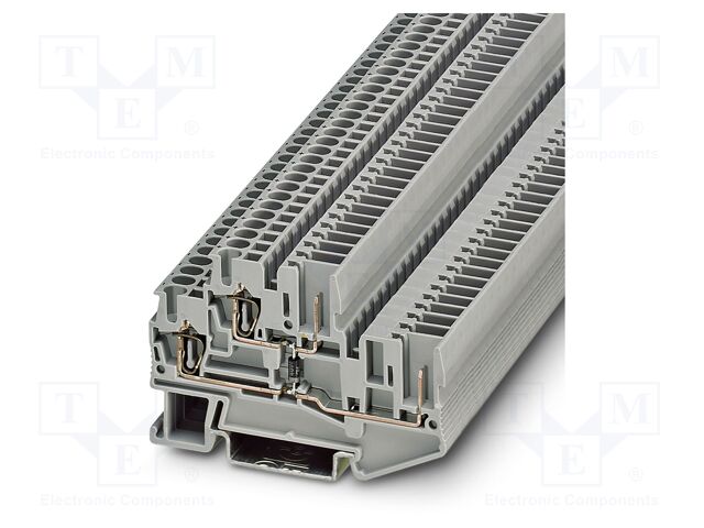 Splice terminal: rail; PA; terminals: 3; W: 5.2mm; H: 71.5mm