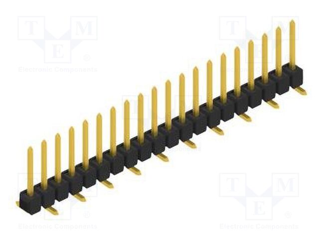 Connector: pin strips; pin header; male; PIN: 20; 2.54mm; SMT; 1x20
