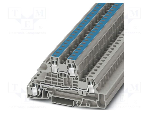 Splice terminal: rail; PA; ways: 2; terminals: 4; W: 8.2mm; H: 95mm