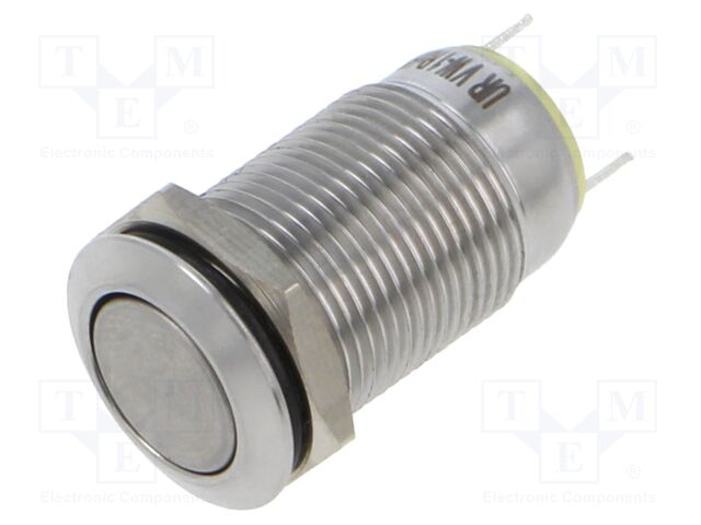 Switch: vandal resistant; Pos: 2; SPST; 1A/250VAC; 2A/36VDC; IP65