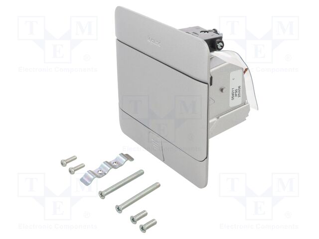Enclosure: junction box; X: 120mm; Y: 142.5mm; Z: 57mm; aluminium