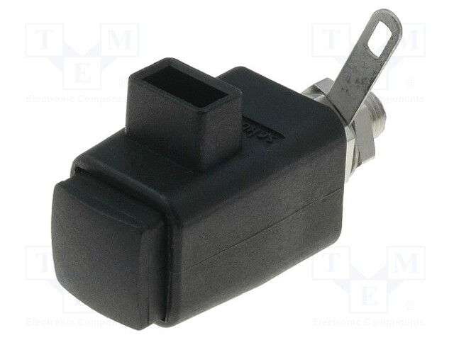Laboratory clamp; black; 300VDC; 16A; Mounting: screw; -25÷90°C