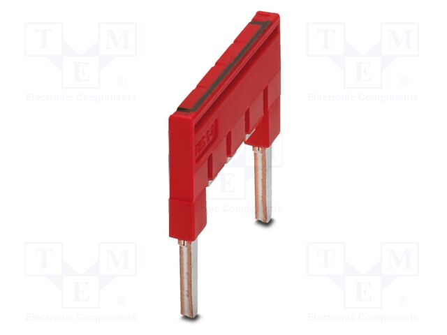 Bridge; PA; L: 23mm; ways: 5; W: 29.3mm; H: 23mm; Body: red
