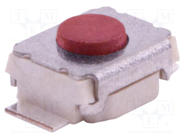 Microswitch TACT; SPST-NO; Pos: 2; 0.05A/12VDC; SMD; OFF-(ON)