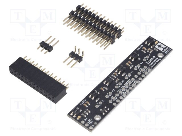 Sensor: distance; reflective; 5VDC; Channels: 6; 66x15.2mm; Pcs: 1