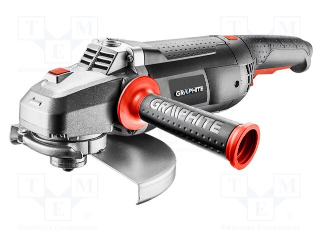 Angle grinder; electric; 2.35kW; 230VAC; Features: soft start