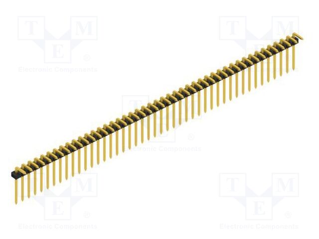 Connector: pin strips; pin header; male; PIN: 45; 2mm; THT; 1x45