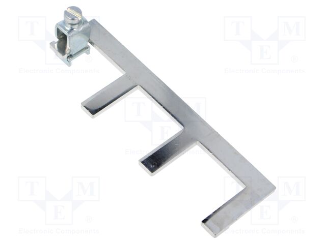 Earthing rail; Poles: 3