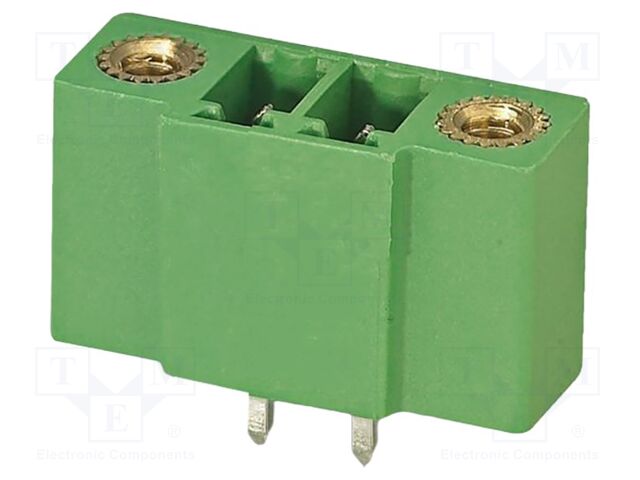 PCB headers, nominal cross section: 1.5 mm?, color: green, n