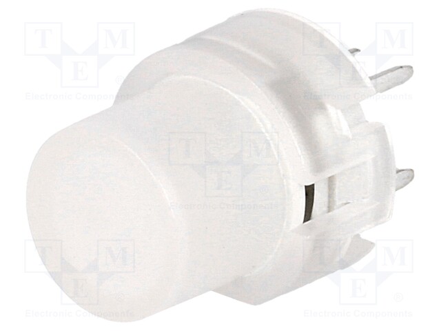 Switch: keypad; Pos: 2; SPST-NO; 0.01A/35VDC; colourless; blue; 1.3N