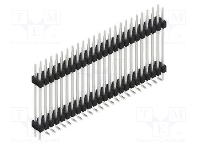 Connector: pin strips; pin header; male; PIN: 48; 2.54mm; SMT; 2x24