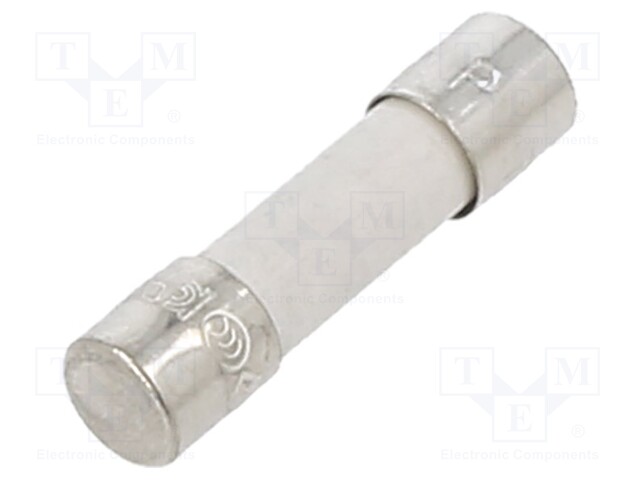Fuse: fuse; time-lag; 2A; 250VAC; ceramic,cylindrical; 5x20mm