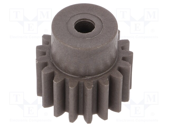 Spur gear; whell width: 35mm; Ø: 38mm; Number of teeth: 17; ZCL