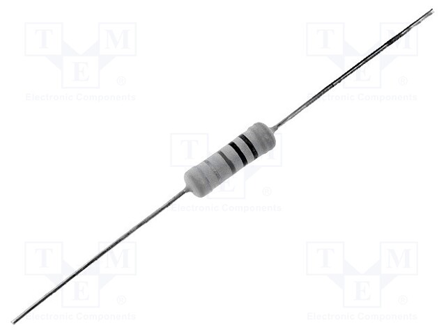 Resistor: metal film; THT; 68Ω; 3W; ±5%; axial