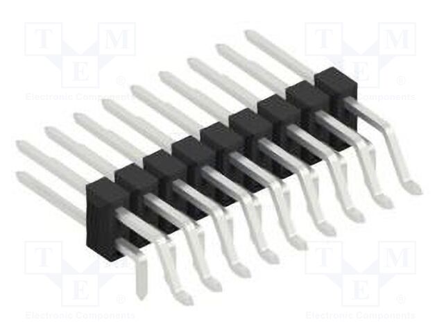 Connector: pin strips; pin header; male; PIN: 18; 2.54mm; SMT,THT