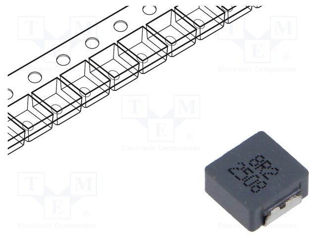 Inductor: wire; SMD; 8.2uH; ±20%; 8.8x8.4x3.8mm