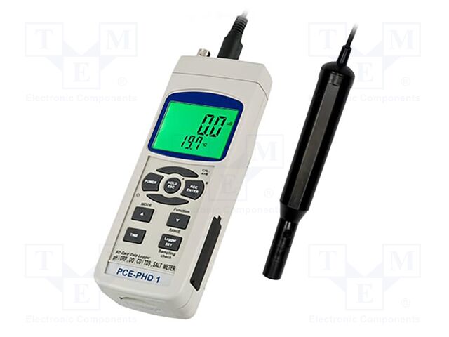 Meter: analyzer; LCD; 0÷20mg/l O; Dim: 177x45x68mm; Temp: max.50°C