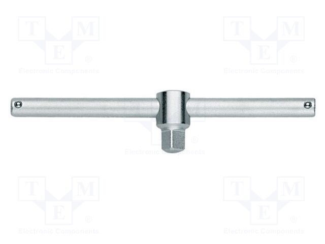 Knob; socket spanner; 3/8"; Chrom-vanadium steel; 163mm