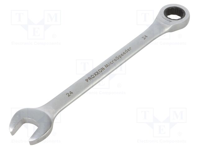 Wrench; combination spanner; 24mm; MicroSpeeder