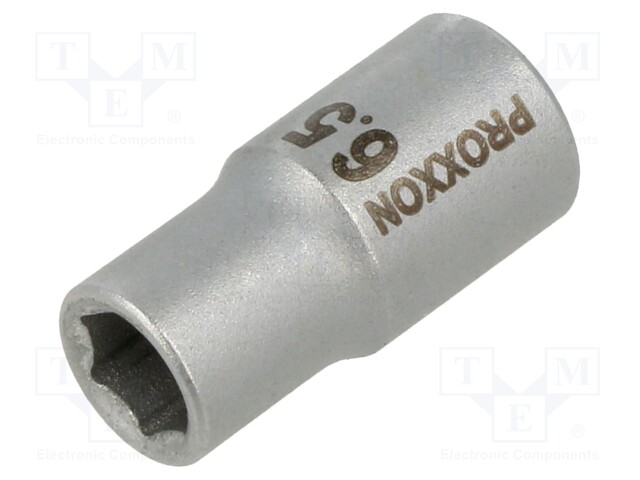 Wrench; hex socket,socket spanner; HEX 6,5mm; 1/4"