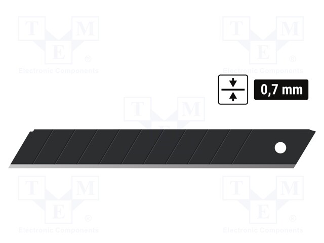 BLACK TIGER; 10pcs; Accessories: replaceable blade