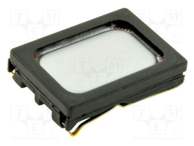 Loudspeaker; miniature; 700mW; 8Ω; 15x11x3.5mm; 20kHz; PEEK