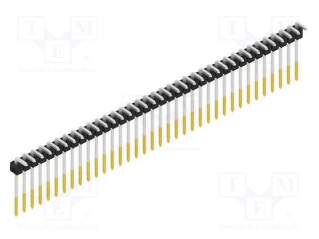 Connector: pin strips; pin header; male; PIN: 36; 2.54mm; THT; 1x36