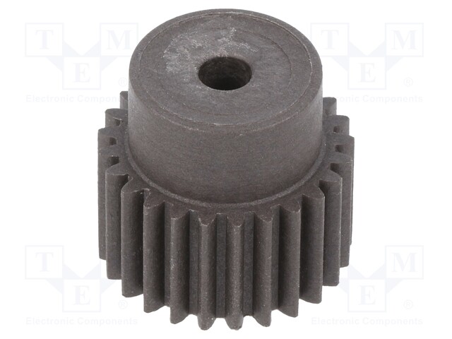 Spur gear; whell width: 25mm; Ø: 27mm; Number of teeth: 25; ZCL