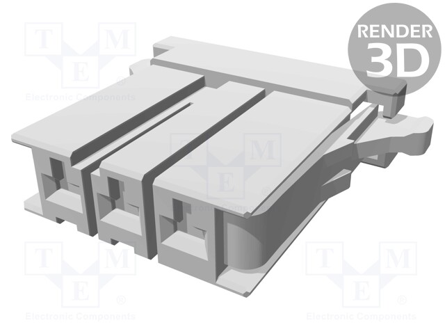 Plug; wire-board; female; DYNAMIC D-3200; 5.08mm; PIN: 3; for cable