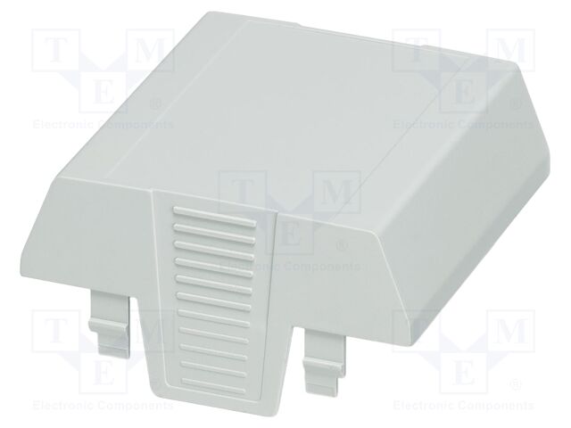 Upper housing; without connection hole; grey; EH 67,5; X: 67.6mm