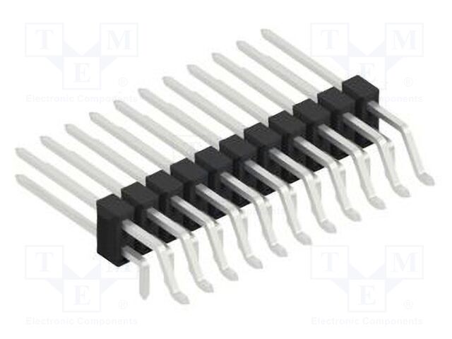 Connector: pin strips; pin header; male; PIN: 22; 2.54mm; SMT,THT