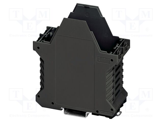 Enclosure base; black; UL94V-0; ME 45; for DIN rail mounting