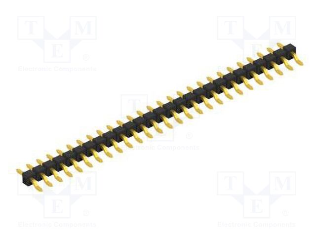 Connector: pin strips; pin header; male; PIN: 27; 2.54mm; SMT; 1x27