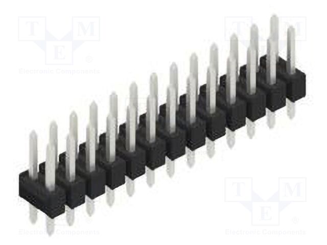 Connector: pin strips; pin header; male; PIN: 26; 2.54mm; THT; 2x13