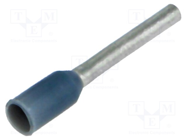 Bootlace ferrule; insulated; copper; Insulation: polypropylene