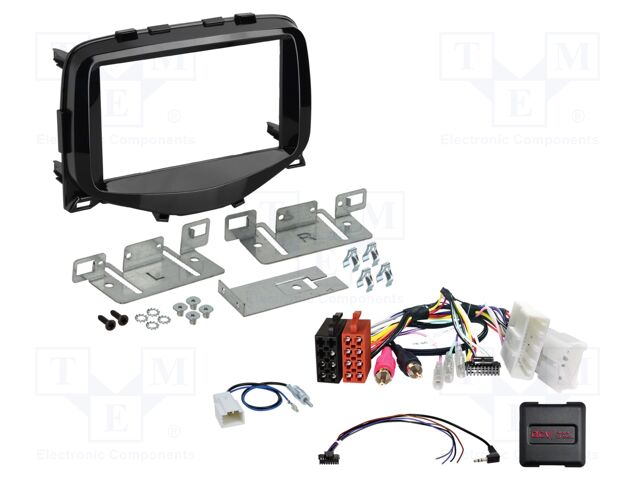 Adapter for control from steering wheel; DIN,ISO,RCA