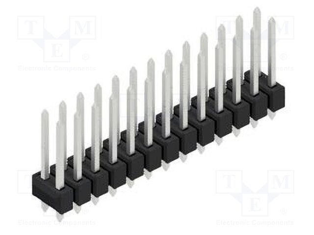 Connector: pin strips; pin header; male; PIN: 26; 2.54mm; THT; 2x13