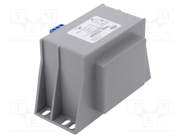 Transformer: encapsulated; 75VA; 400VAC; 24V; 3.13A; 1.3kg