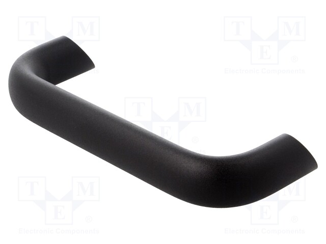 Handle; Mat: aluminium; black; H: 54mm; L: 177mm; W: 26mm