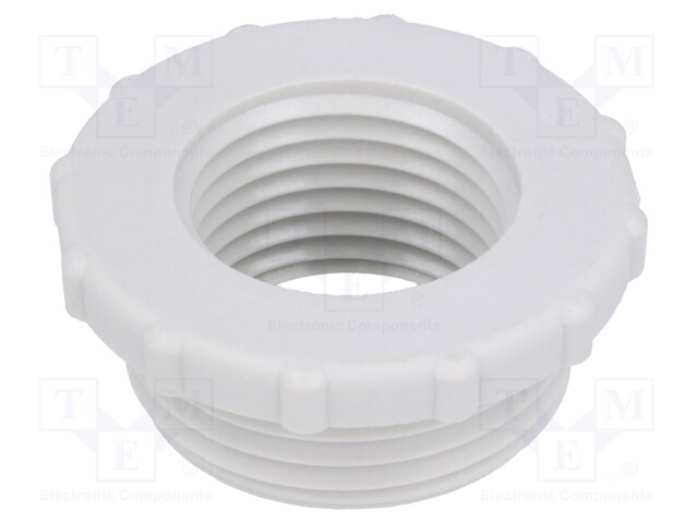 Reduction of threads for glands; Int.thread: PG9; polyamide