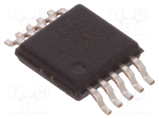 PMIC; DC/DC converter; Uoper: 3÷14.5V; Uout: 0.8÷13.3V; MSOP10