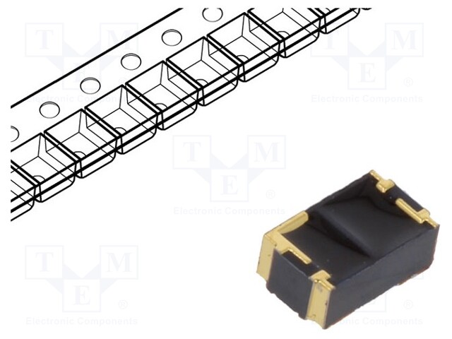 Sensor: photoelectric; diffuse-reflective; Mounting: SMT